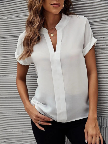 Louise™ | Stijlvolle V-Hals Blouse